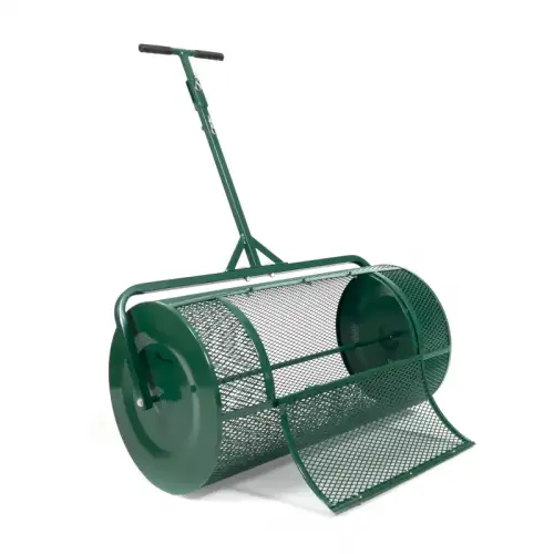 Landzie Push or Tow Behind Compost & Peat Moss Spreader