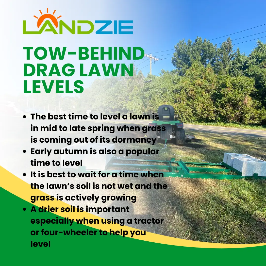 Tow-Behind Drag Lawn Levels