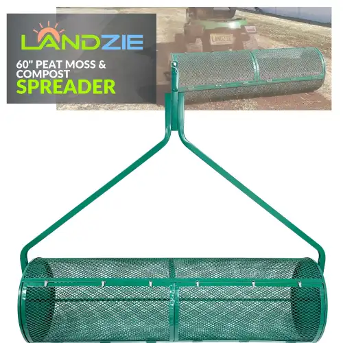 Image of the Landzie 60" Spreader including branding logo.