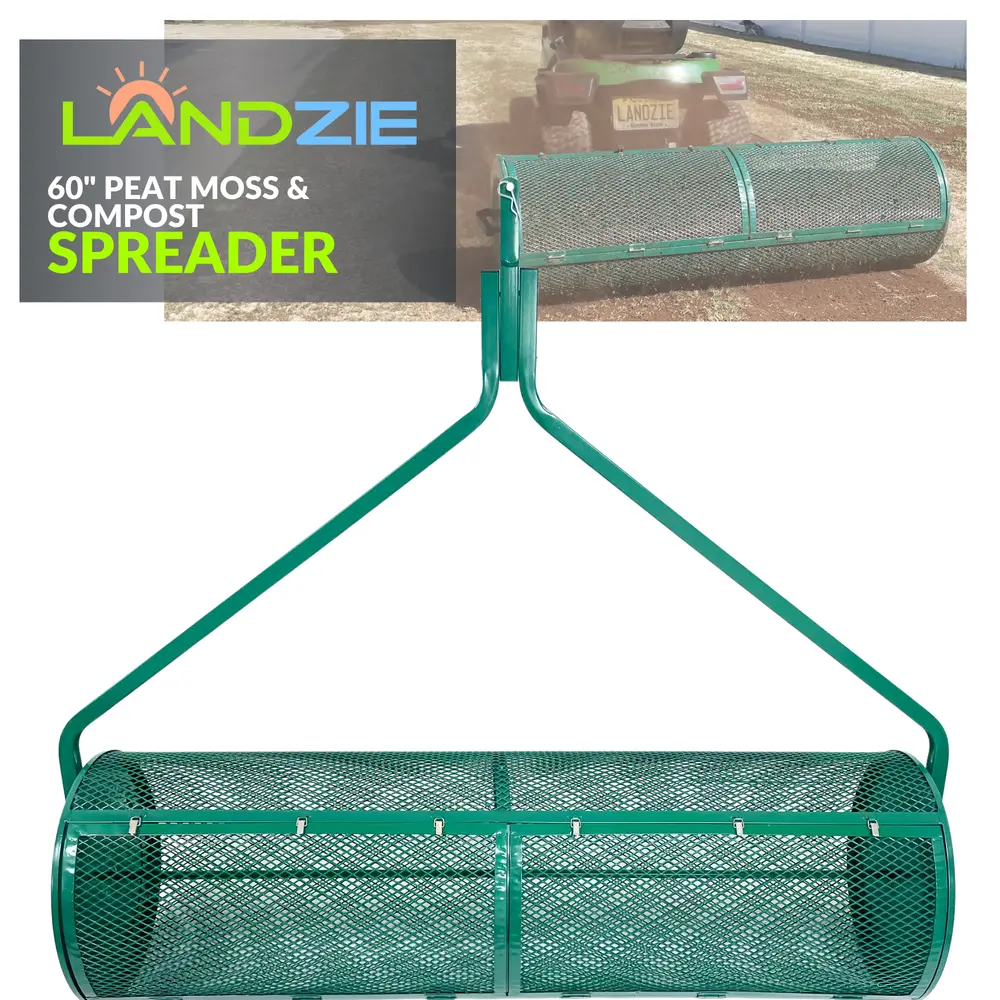 Image of the Landzie 60" Spreader including branding logo.