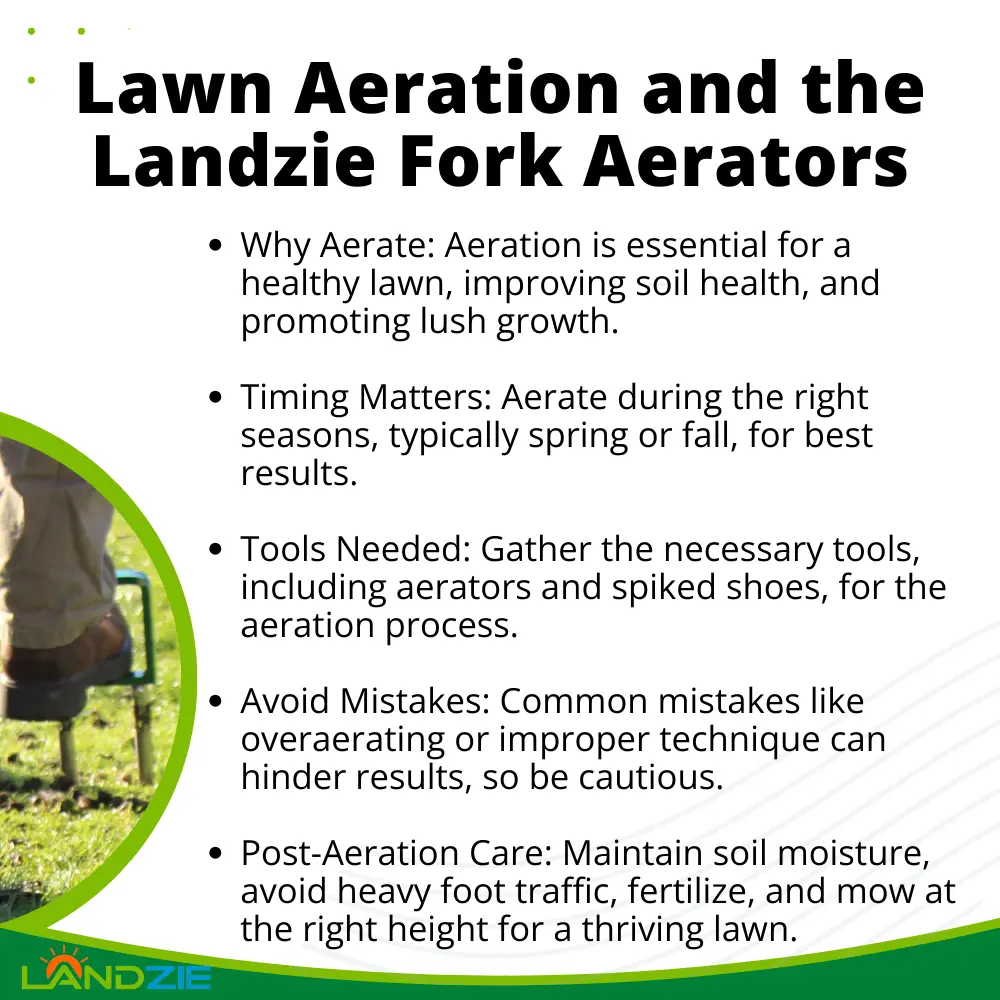 Lawn Aeration and the Landzie Fork Aerators Lawn Aeration and the Landzie Fork Aerators