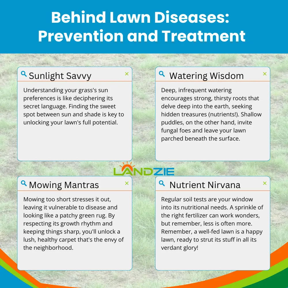 Behind Lawn Diseases: Prevention and Treatment Behind Lawn Diseases: Prevention and Treatment