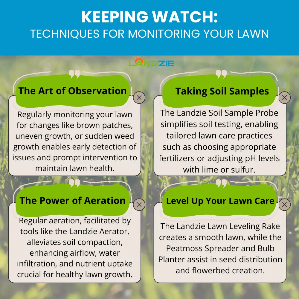 Keeping Watch: Techniques for Monitoring Your Lawn Keeping Watch: Techniques for Monitoring Your Lawn