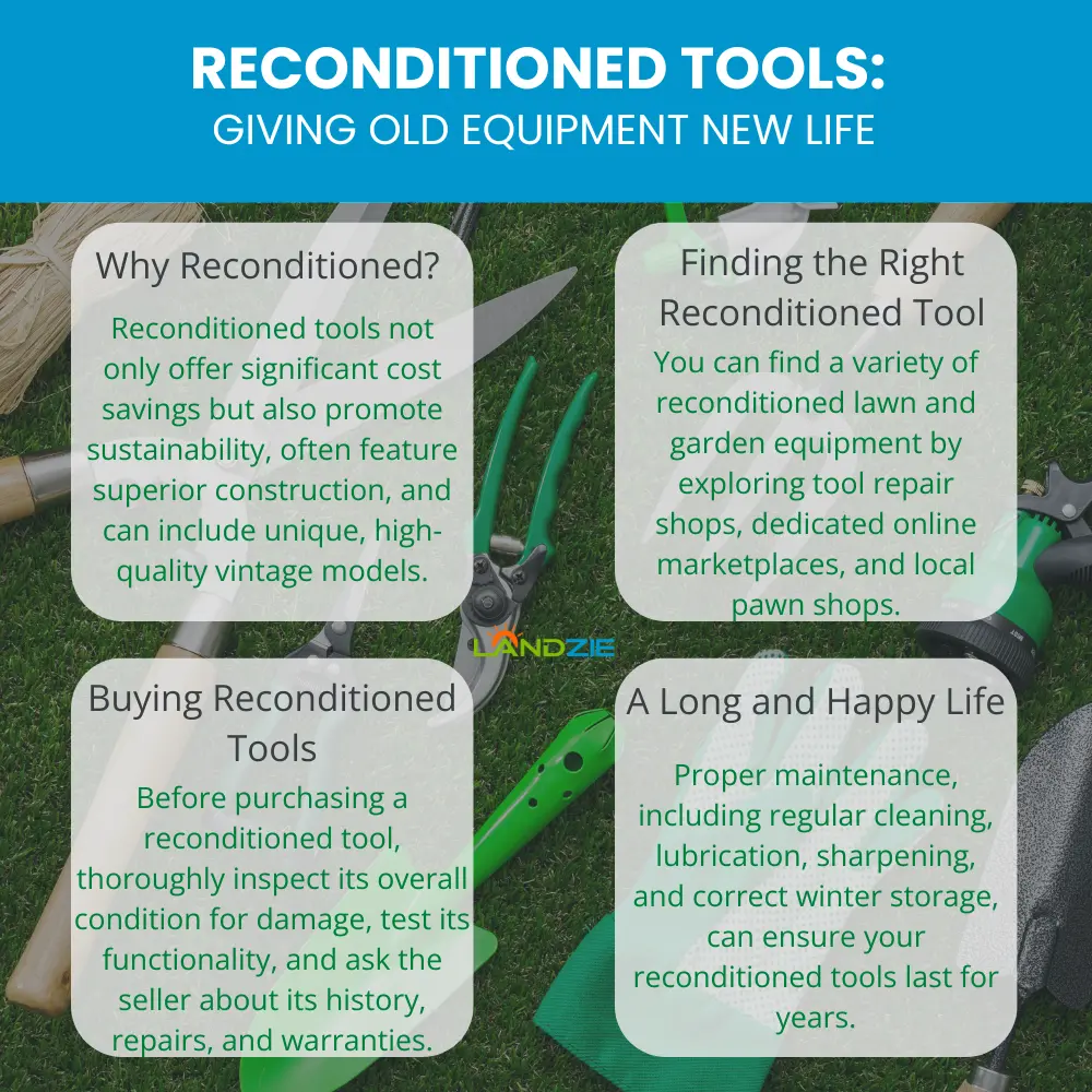 Reconditioned Tools: Giving Old Equipment New Life Reconditioned Tools: Giving Old Equipment New Life