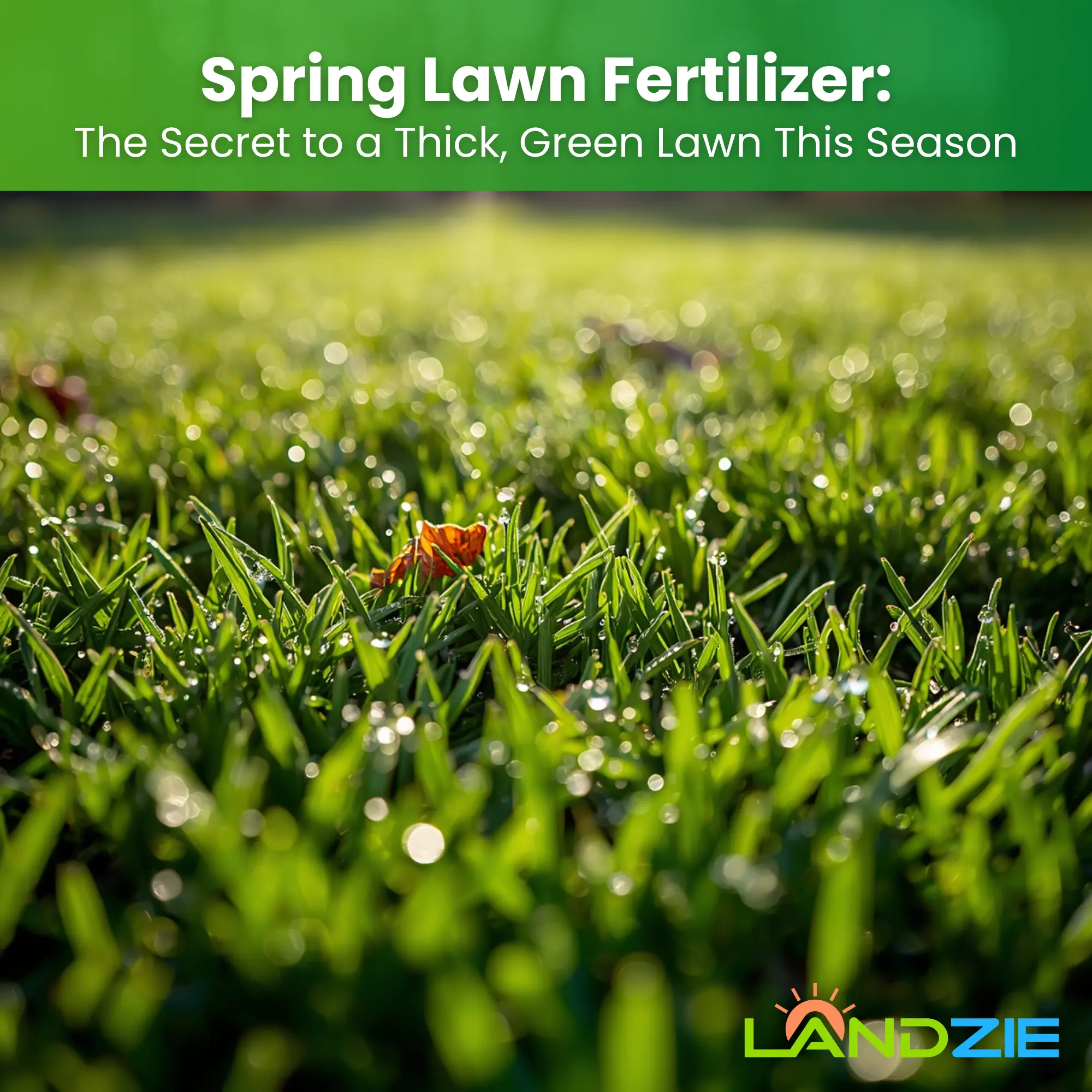 Spring Lawn Fertilizer: The Secret to a Thick, Green Lawn This Season