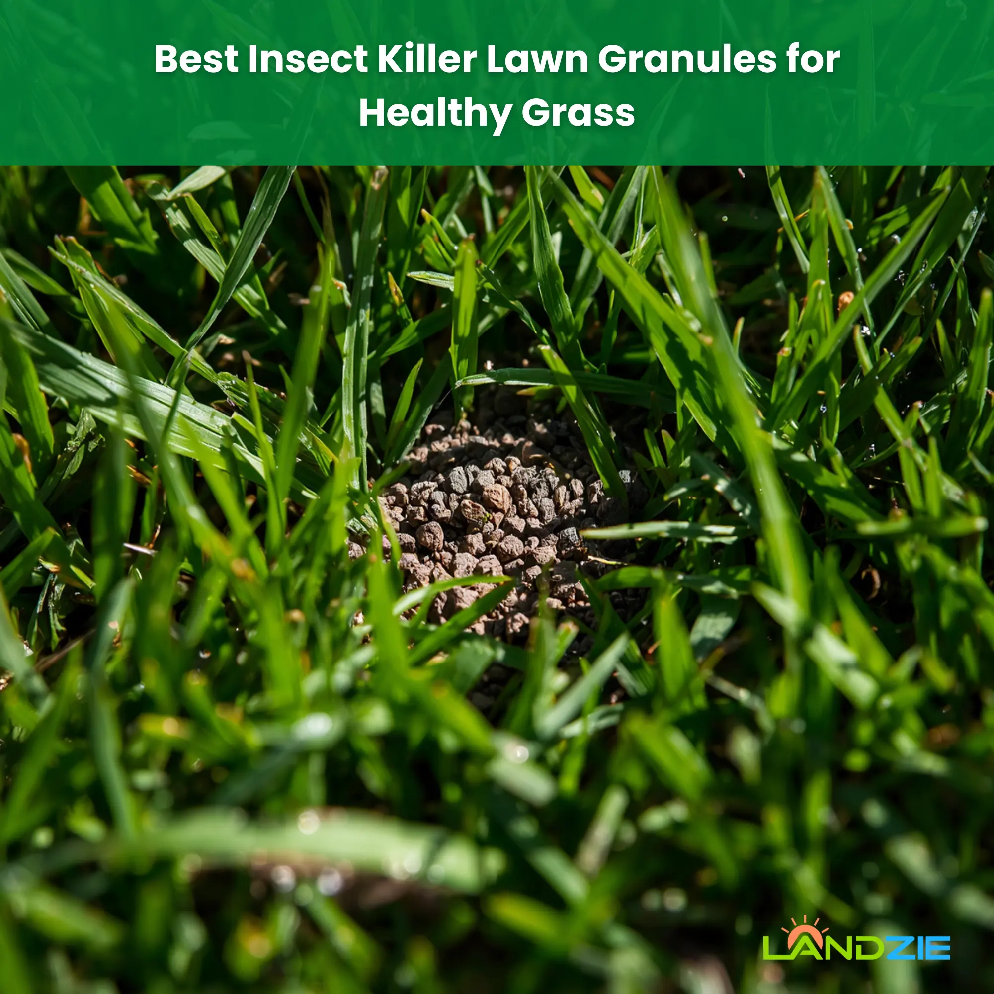 Best Insect Killer Lawn Granules for Healthy Grass - Landzie