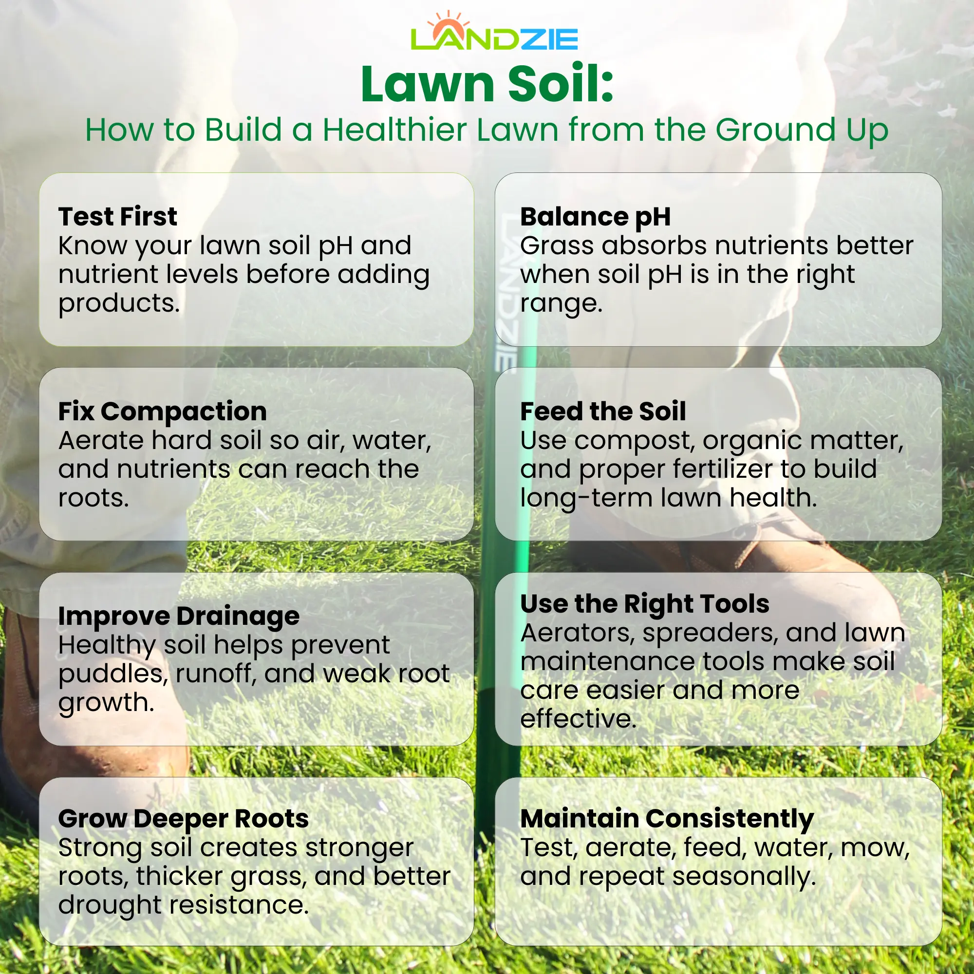 Healthy Lawn Soil = A Greener Lawn