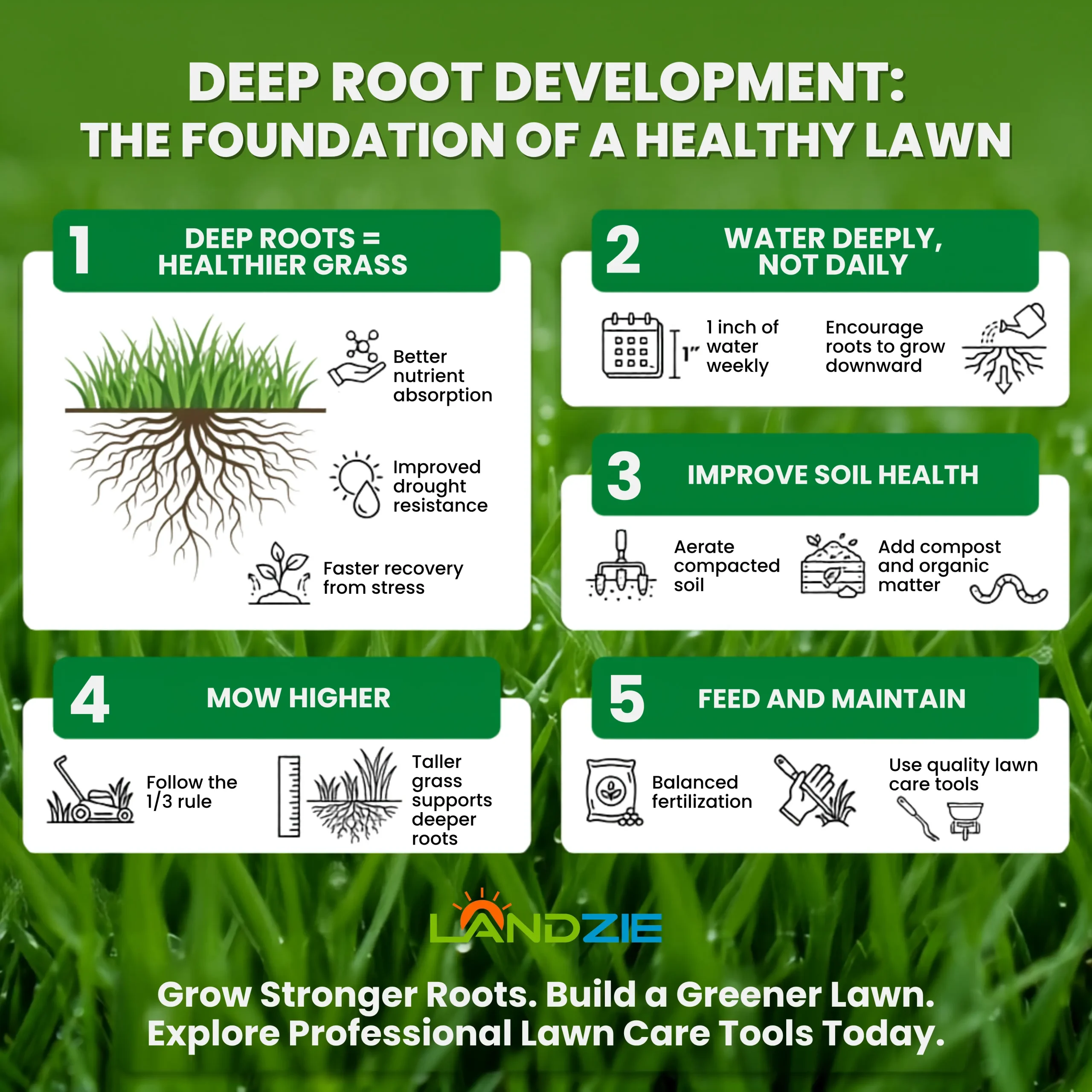 Deep Root Development The Foundation of a Healthy Lawn