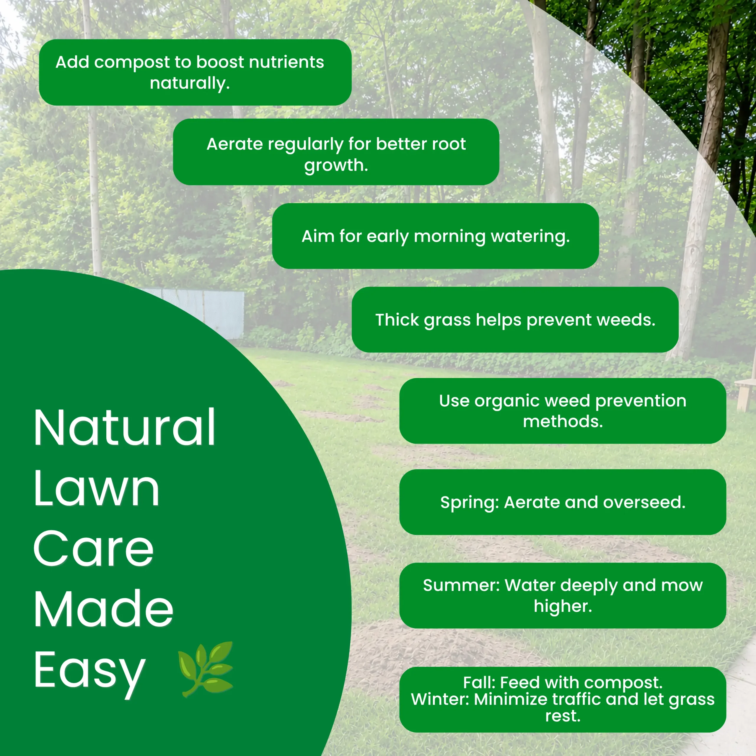Natural Lawn Care Made Easy