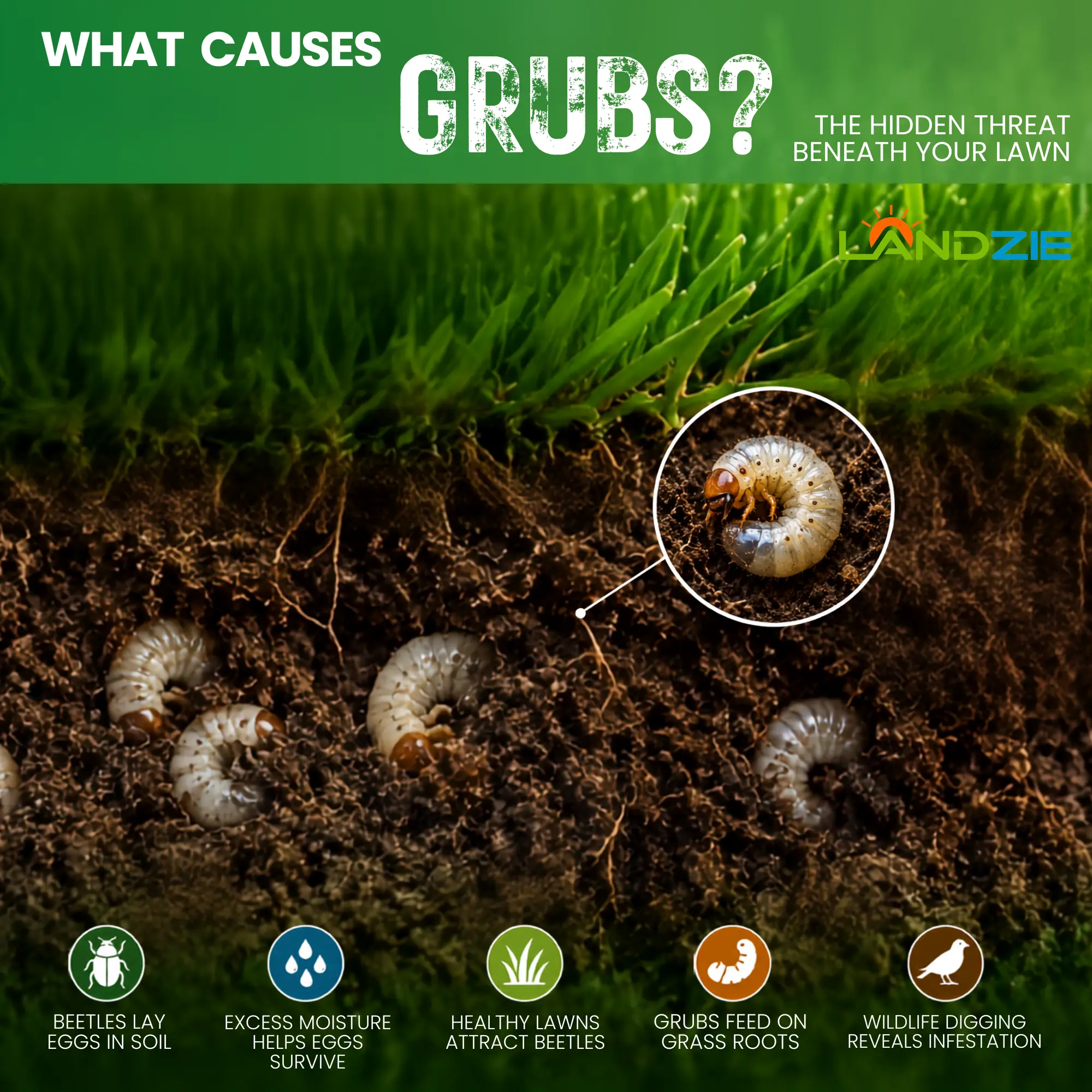 What Causes Grubs